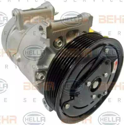 HELLA 8FK 351 316-631 - Kompressor, Klimaanlage alexcarstop-ersatzteile.com