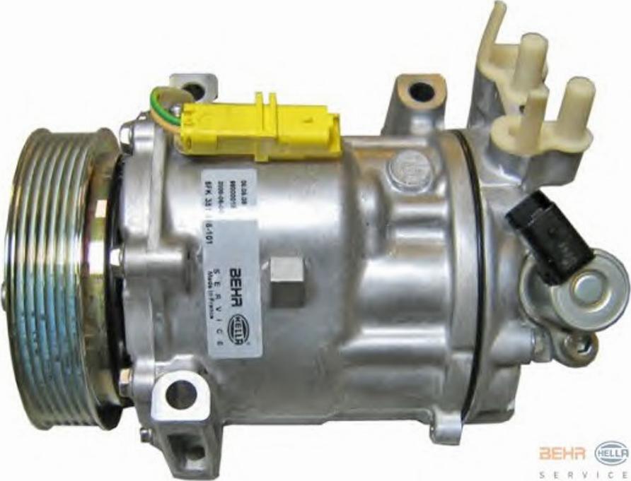 HELLA 8FK351316101 - Kompressor, Klimaanlage alexcarstop-ersatzteile.com