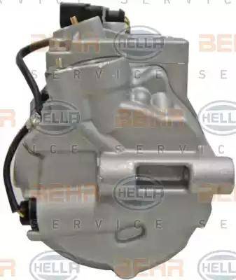 HELLA 8FK 351 316-851 - Kompressor, Klimaanlage alexcarstop-ersatzteile.com