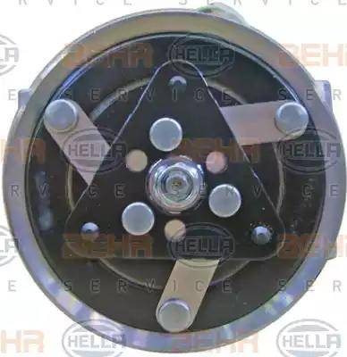 HELLA 8FK 351 316-391 - Kompressor, Klimaanlage alexcarstop-ersatzteile.com