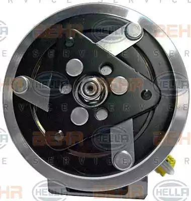 HELLA 8FK 351 322-291 - Kompressor, Klimaanlage alexcarstop-ersatzteile.com