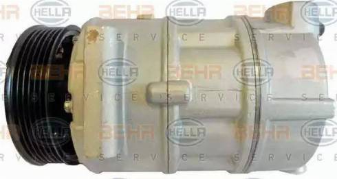 HELLA 8FK 351 322-741 - Kompressor, Klimaanlage alexcarstop-ersatzteile.com