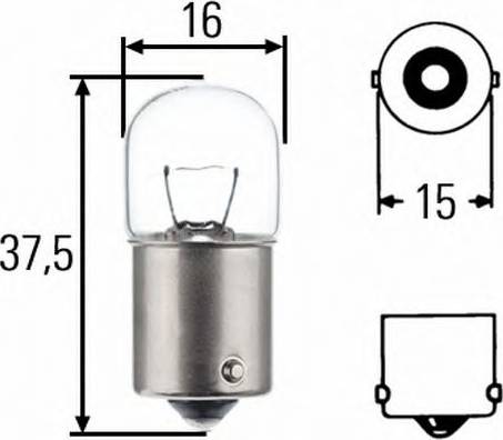 HELLA 8GA 002 071-244 - Glühlampe alexcarstop-ersatzteile.com