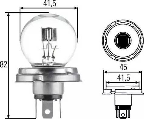 HELLA 8GD 002 088-131 - Glühlampe alexcarstop-ersatzteile.com