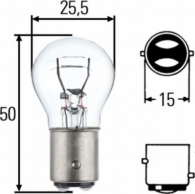 HELLA 8GD 002 078-123 - Glühlampe, Blinkleuchte alexcarstop-ersatzteile.com