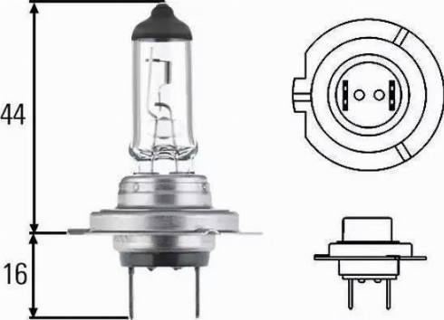 HELLA 8GH 007 157-473 - Glühlampe, Hauptscheinwerfer alexcarstop-ersatzteile.com