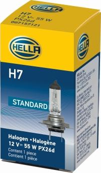 HELLA 8GH 178 555-011 - Glühlampe, Fernscheinwerfer alexcarstop-ersatzteile.com