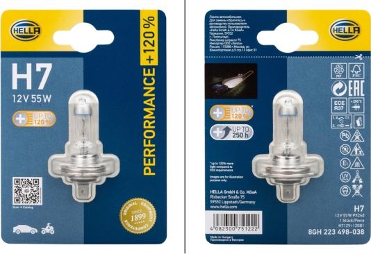 HELLA 8GH223498-038 - Glühlampe, Fernscheinwerfer alexcarstop-ersatzteile.com