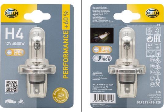 HELLA 8GJ223498-228 - Glühlampe, Fernscheinwerfer alexcarstop-ersatzteile.com