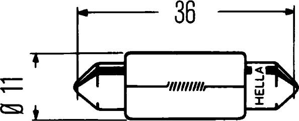 HELLA 8GM 002 092-137 - Glühlampe alexcarstop-ersatzteile.com