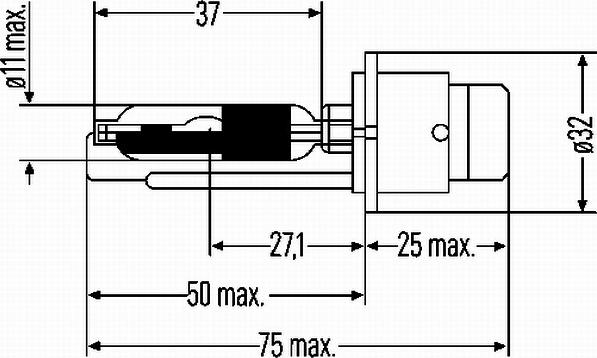 HELLA 8GS 007 001-197 - Glühlampe alexcarstop-ersatzteile.com