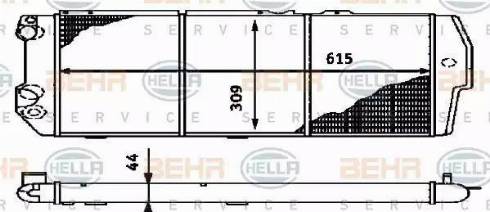 HELLA 8MK 376 714-581 - Kühler, Motorkühlung alexcarstop-ersatzteile.com