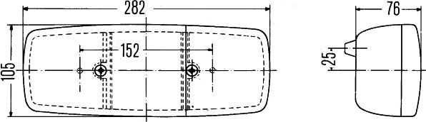 HELLA 2SD 001 699-061 - Heckleuchte alexcarstop-ersatzteile.com