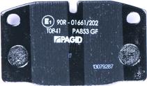 HELLA PAGID 8DB 355 007-251 - Bremsbelagsatz, Scheibenbremse alexcarstop-ersatzteile.com