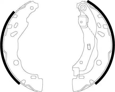 HELLA PAGID 8DB 355 022-341 - Bremsbackensatz alexcarstop-ersatzteile.com