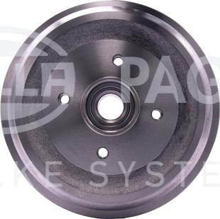 HELLA PAGID 8DT 355 302-771 - Bremstrommel alexcarstop-ersatzteile.com