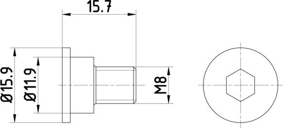 HELLA PAGID 8DZ 355 209-031 - Schraube, Bremsscheibe alexcarstop-ersatzteile.com