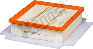 Hengst Filter E832L01 - Luftfilter alexcarstop-ersatzteile.com