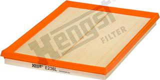 Hengst Filter E236L - Luftfilter alexcarstop-ersatzteile.com