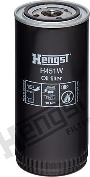 Hengst Filter H451W - Ölfilter alexcarstop-ersatzteile.com