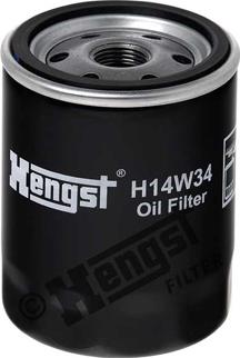 Hengst Filter H14W34 - Ölfilter alexcarstop-ersatzteile.com