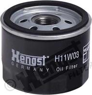 Hengst Filter H11W03 - Ölfilter alexcarstop-ersatzteile.com