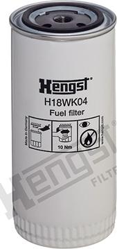 Hengst Filter H18WK04 - Kraftstofffilter alexcarstop-ersatzteile.com