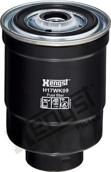 Hengst Filter H17WK09 - Kraftstofffilter alexcarstop-ersatzteile.com