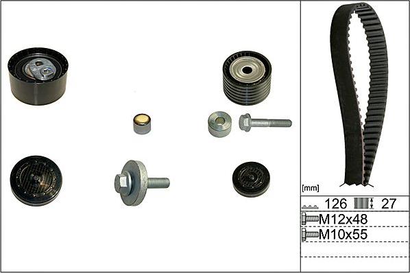 Hepu 20-1915 - Zahnriemensatz alexcarstop-ersatzteile.com