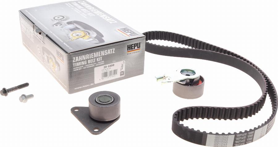 Hepu 20-1600 - Zahnriemensatz alexcarstop-ersatzteile.com