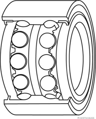 Herth+Buss Jakoparts J4702002 - Radlagersatz alexcarstop-ersatzteile.com