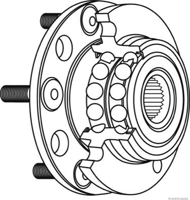 Herth+Buss Jakoparts J4711060 - Radlagersatz alexcarstop-ersatzteile.com