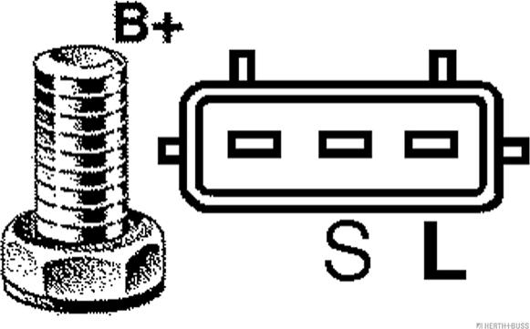 Herth+Buss Jakoparts J5117017 - Generator alexcarstop-ersatzteile.com