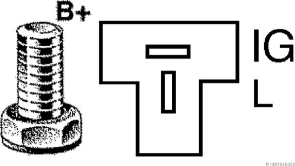 Herth+Buss Jakoparts J5118005 - Generator alexcarstop-ersatzteile.com