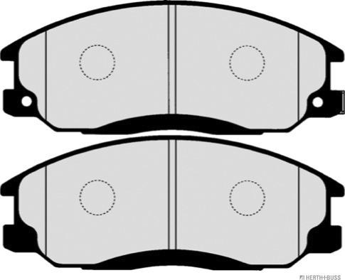 Herth+Buss Jakoparts J3600531 - Bremsbelagsatz, Scheibenbremse alexcarstop-ersatzteile.com