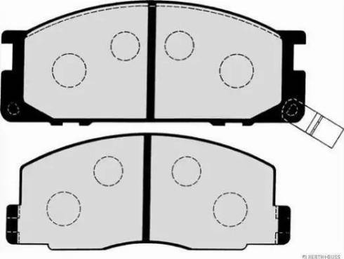 Herth+Buss Jakoparts J3602059 - Bremsbelagsatz, Scheibenbremse alexcarstop-ersatzteile.com