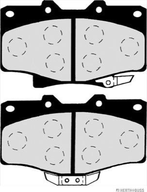 Herth+Buss Jakoparts J3602071 - Bremsbelagsatz, Scheibenbremse alexcarstop-ersatzteile.com