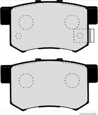 Herth+Buss Jakoparts J3614009 - Bremsbelagsatz, Scheibenbremse alexcarstop-ersatzteile.com