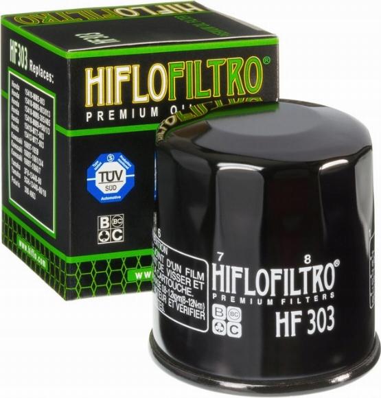 Hiflo Filtro HF303 - Ölfilter alexcarstop-ersatzteile.com