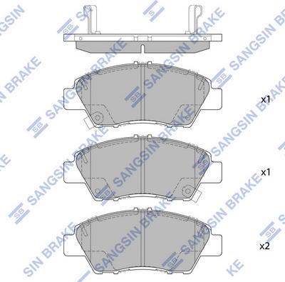 Valeo 601181 - Bremsbelagsatz, Scheibenbremse alexcarstop-ersatzteile.com