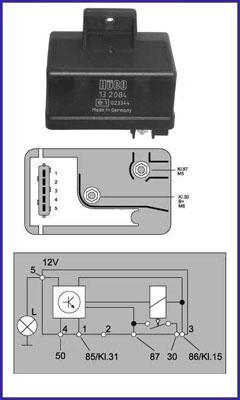 HITACHI 132084 - Relais, Glühanlage alexcarstop-ersatzteile.com