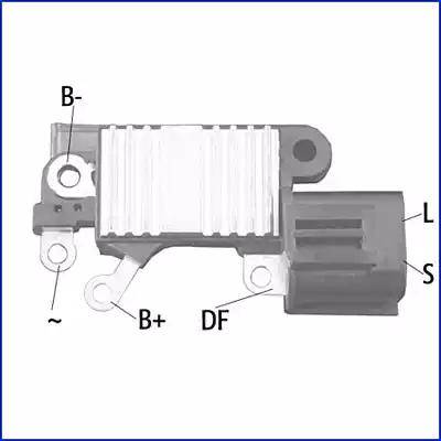 Hitachi 132854 - Generatorregler alexcarstop-ersatzteile.com