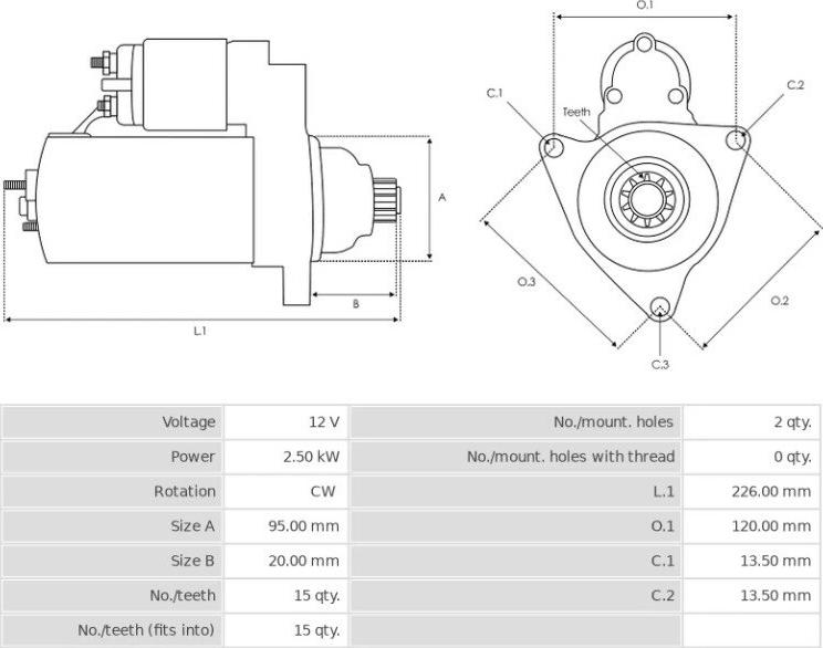 Hitachi S13294 - Starter alexcarstop-ersatzteile.com