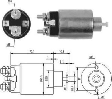 Hoffer 46094 - Magnetschalter, Starter alexcarstop-ersatzteile.com