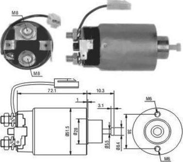 Hoffer 46114 - Magnetschalter, Starter alexcarstop-ersatzteile.com