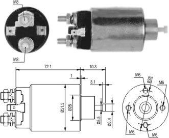 Hoffer 46297 - Magnetschalter, Starter alexcarstop-ersatzteile.com