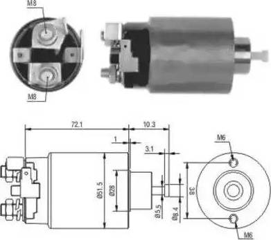 Hoffer 6646025 - Magnetschalter, Starter alexcarstop-ersatzteile.com