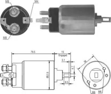 Hoffer 6646022 - Magnetschalter, Starter alexcarstop-ersatzteile.com