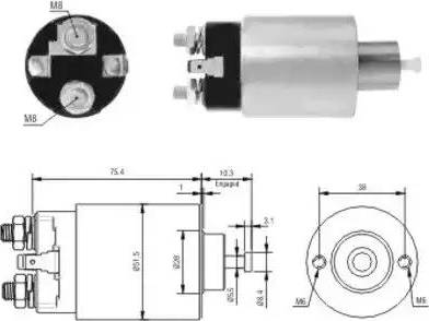 Hoffer 6646167 - Magnetschalter, Starter alexcarstop-ersatzteile.com