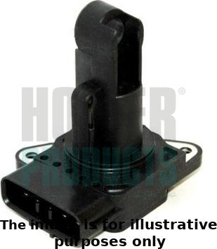 Hoffer 7516074E - Luftmengenmesser alexcarstop-ersatzteile.com